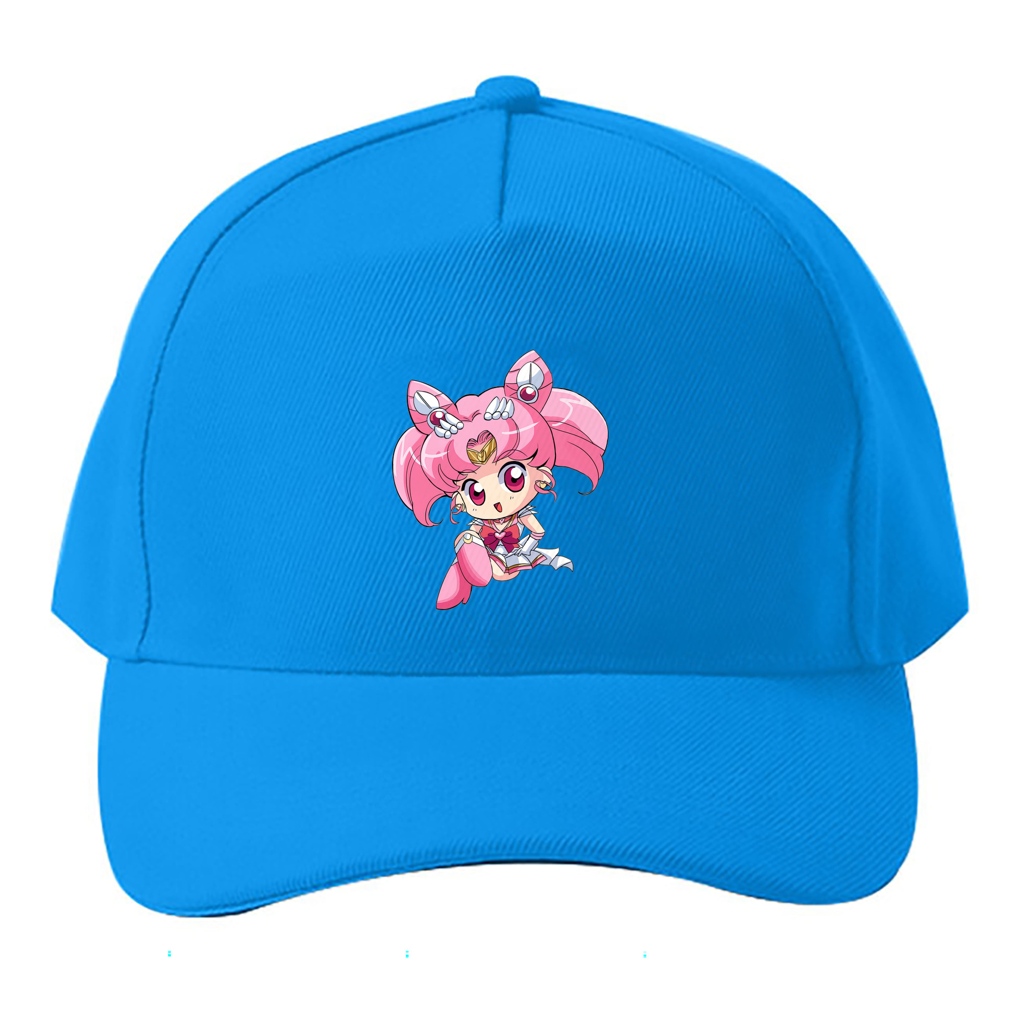 （画像用） 美少女戦士セーラームーン ちびうさ Sailor Moon Chibiusa Tsukino Usagi Small Lady Serenity ベースボールキャップ 綿100％ 男女兼用 帽子 スポーツ